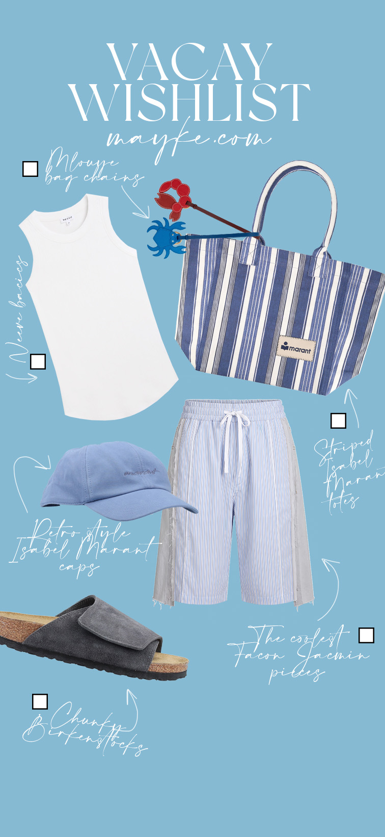 Vacay wishlist